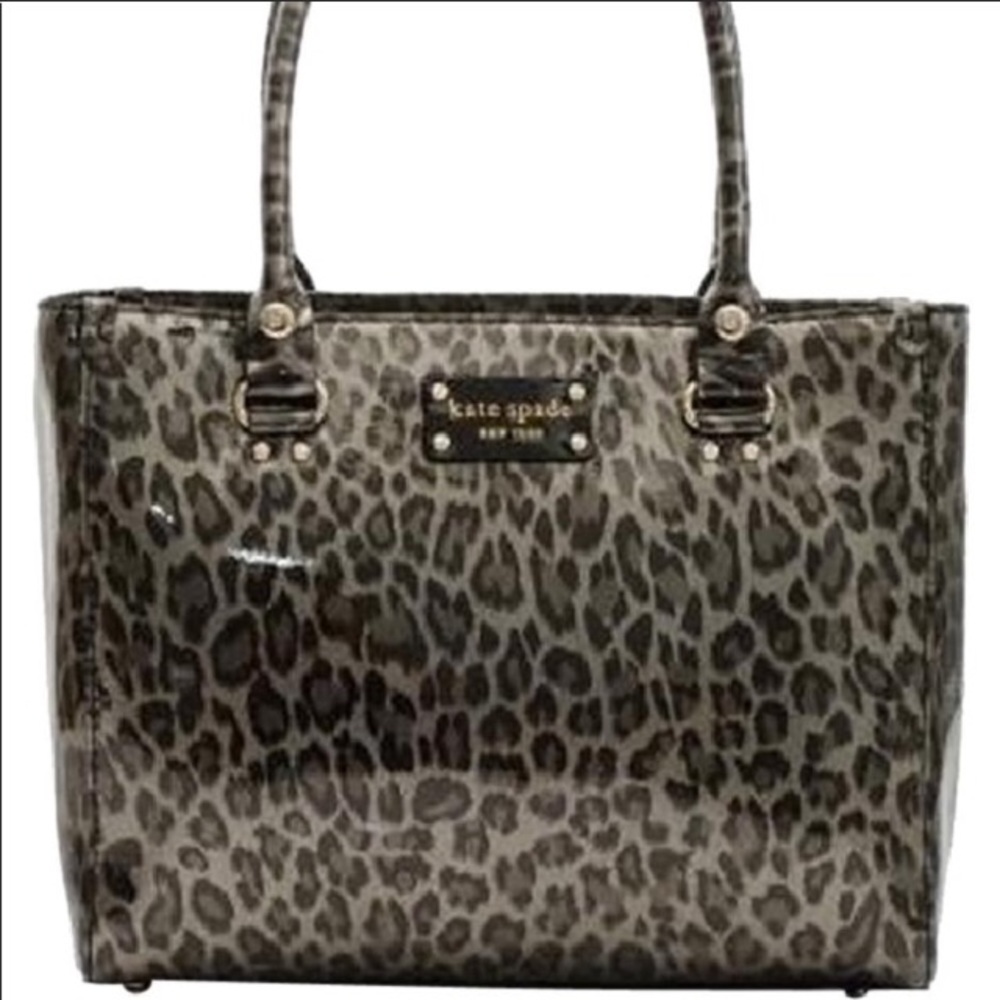 Kate Spade Wellesley Leopard Tote